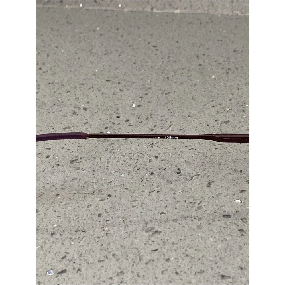 Nicole Miller Burgundy Cat Eye Women Full Rim 51-16-135 Eyeglasses Frames ONLY
